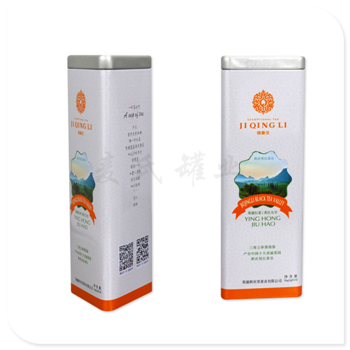 三角形鐵罐子,茶葉鐵罐設計包裝