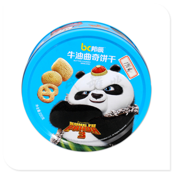 丹麥曲奇餅干盒生產,圓形曲奇餅干鐵盒子