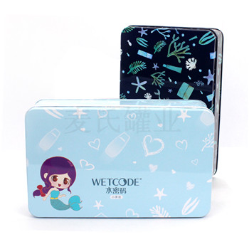 水密碼護手霜鐵盒包裝,面膜鐵盒