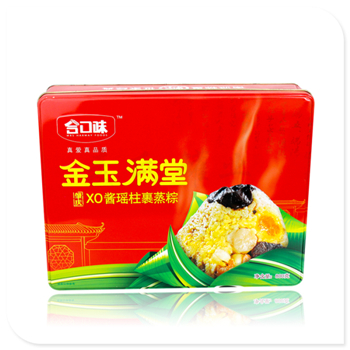 方形粽子包裝罐,端午肉粽包裝鐵罐,馬口鐵食品三片罐