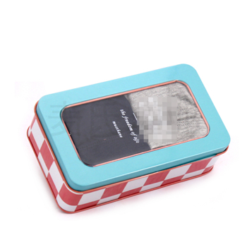 男士磁療保健內(nèi)褲鐵盒,平角褲馬口鐵盒定制