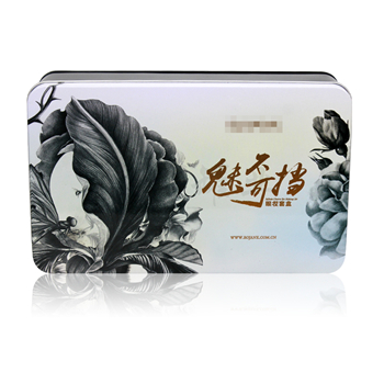 自動眉筆金屬包裝盒,眼線水筆鐵盒,睫毛膏套裝鐵皮盒