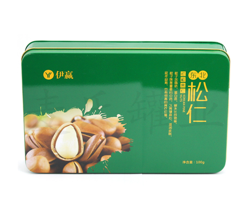 紅松果仁馬口鐵罐包裝 紅松果仁馬口鐵罐包裝