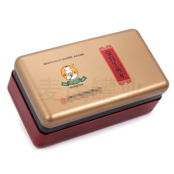 安宮牛黃丸馬口鐵套裝盒,藥丸鐵盒包裝