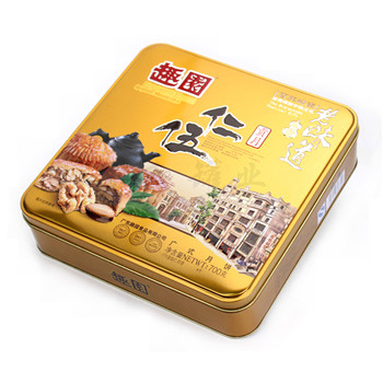 廣式月餅鐵盒,四個裝月餅鐵盒制作,馬口鐵月餅盒