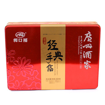 廣州酒家月餅鐵盒,食品鐵盒包裝
