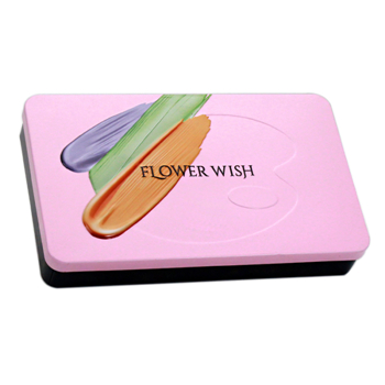 粉色方形禮品鐵盒_廠家直銷精美禮品鐵盒包裝