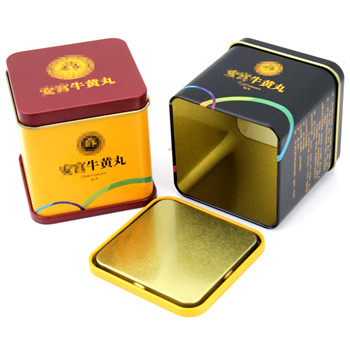密封拍底安宮牛黃丸包裝鐵盒子_中藥藥丸包裝盒鐵盒生產(chǎn)廠家