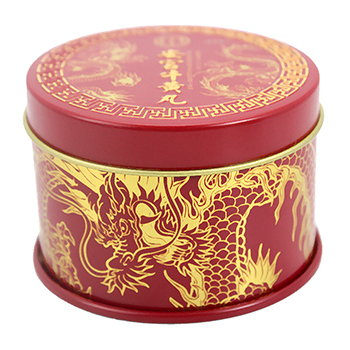 圓形安宮牛黃丸馬口鐵盒_保健品鐵盒包裝定制廠家