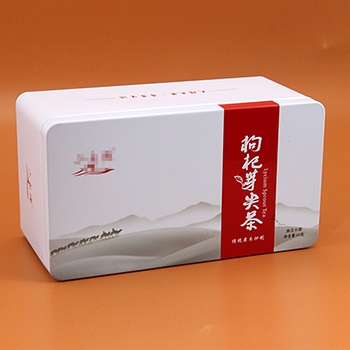 枸杞芽尖茶馬口鐵禮盒包裝_定制茶葉鐵盒包裝廠家